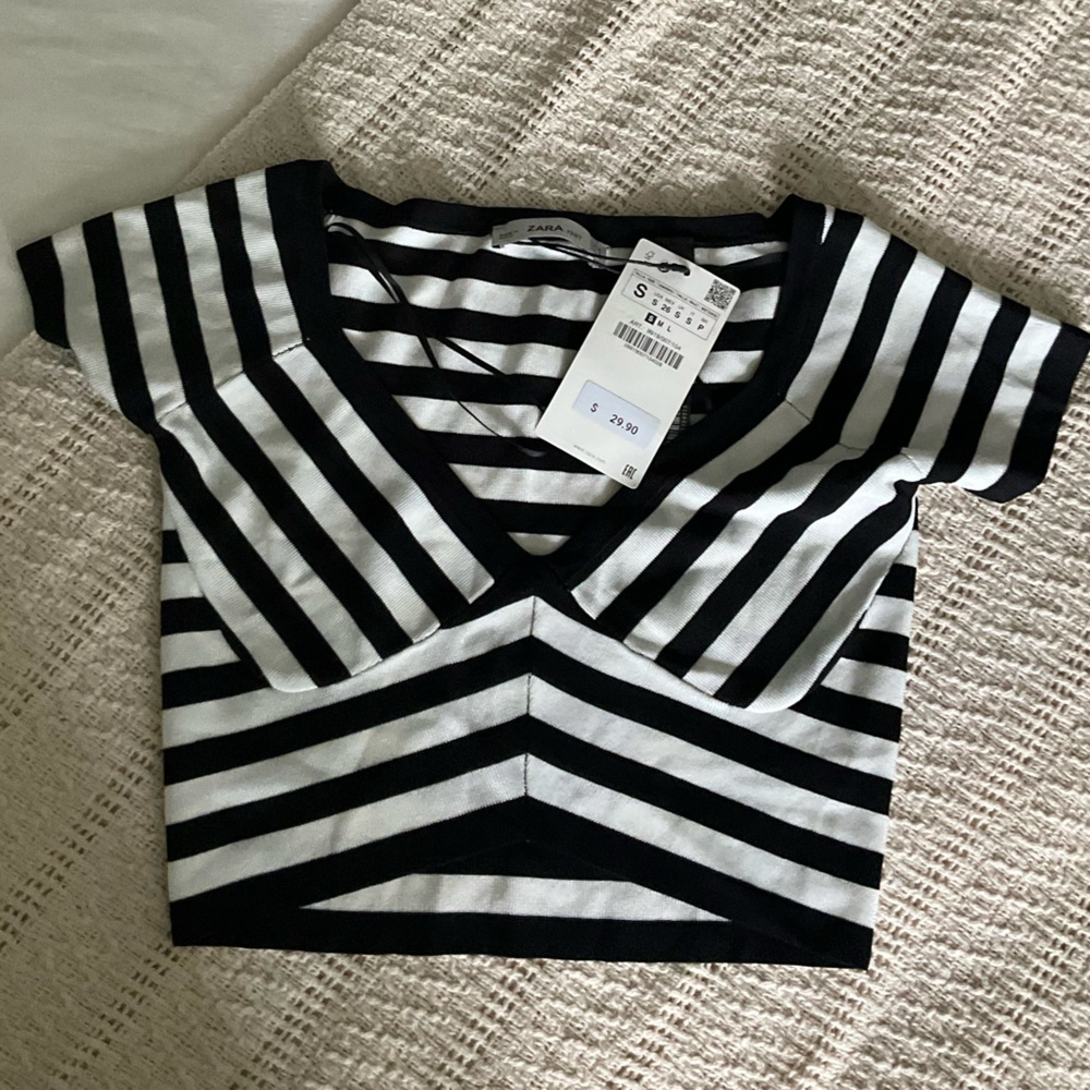Zara Knit crop top